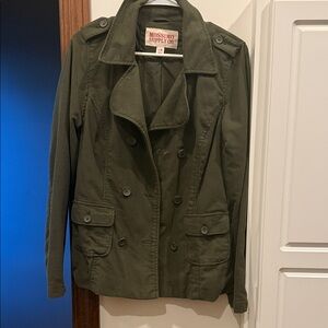 Mossimo Supply Co. Women's Dark Green Utility Jacket